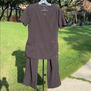 Smitten black scrubs